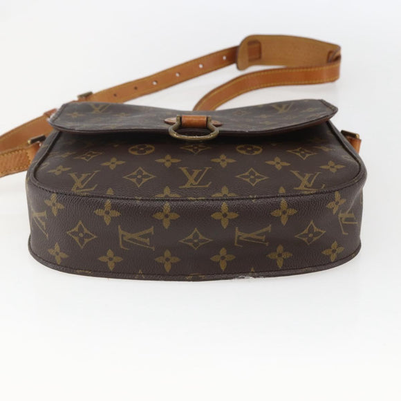 LOUIS VUITTON Monogram Saint Cloud GM Shoulder Bag M51242 LV Auth 156757