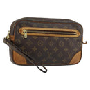 LOUIS VUITTON Monogram Marly Dragonne GM Clutch Bag M51825 LV Auth 156758-1