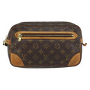 LOUIS VUITTON Monogram Marly Dragonne GM Clutch Bag M51825 LV Auth 156758-13