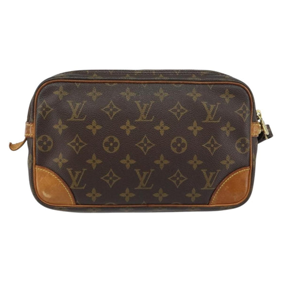 LOUIS VUITTON Monogram Marly Dragonne GM Clutch Bag M51825 LV Auth 156758