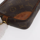 LOUIS VUITTON Monogram Marly Dragonne PM Clutch Bag M51827 LV Auth 156759-9