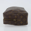 LOUIS VUITTON Monogram Trousse Toilette 28 Clutch Bag M47522 LV Auth 156761-4