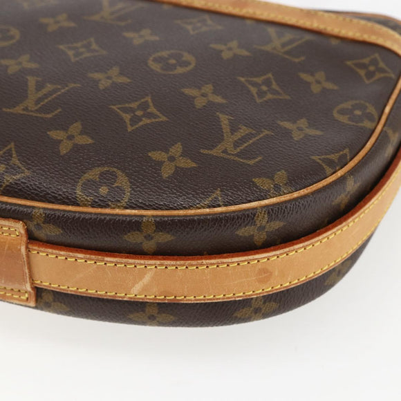 LOUIS VUITTON Monogram Jeune Fille GM Shoulder Bag M51225 LV Auth 156764