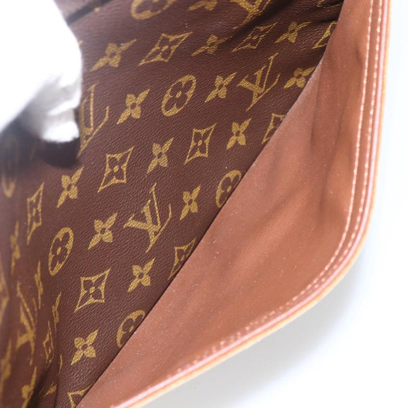 LOUIS VUITTON Monogram Jeune Fille GM Shoulder Bag M51225 LV Auth 156764