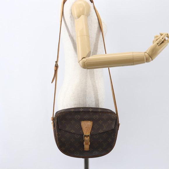 LOUIS VUITTON Monogram Jeune Fille GM Shoulder Bag M51225 LV Auth 156764