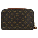 LOUIS VUITTON Monogram Orsay Clutch Bag M51790 LV Auth 156765-2