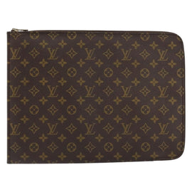 LOUIS VUITTON Monogram Posh Documents Briefcase M53457 LV Auth 156766 - 0