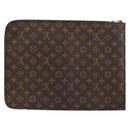 LOUIS VUITTON Monogram Posh Documents Briefcase M53457 LV Auth 156766-3