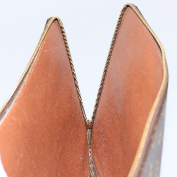 LOUIS VUITTON Monogram Posh Documents Briefcase M53457 LV Auth 156767