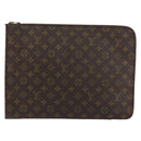 LOUIS VUITTON Monogram Posh Documents Briefcase M53457 LV Auth 156767-13