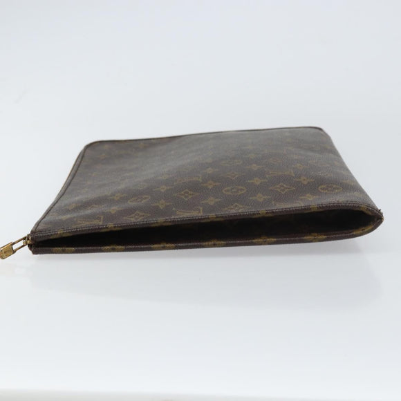 LOUIS VUITTON Monogram Posh Documents Briefcase M53457 LV Auth 156767