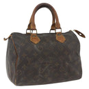 LOUIS VUITTON Monogram Speedy 25 Hand Bag M41528 LV Auth 156769-1