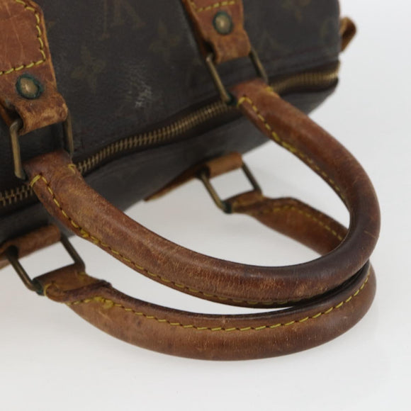 LOUIS VUITTON Monogram Speedy 25 Hand Bag M41528 LV Auth 156769