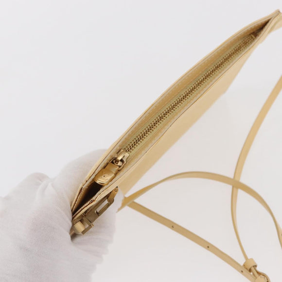 LOUIS VUITTON Epi Rochelle Waist bag Cream M5292A LV Auth 156773