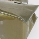 LOUIS VUITTON Monogram Vernis Wilshire PM Bag Gris Art Deco M91627 Auth 156778-14