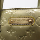 LOUIS VUITTON Monogram Vernis Wilshire PM Bag Gris Art Deco M91627 Auth 156778-17