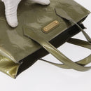 LOUIS VUITTON Monogram Vernis Wilshire PM Bag Gris Art Deco M91627 Auth 156778-6