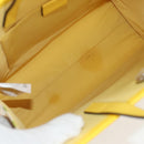 GUCCI Tote Bag Canvas Yellow Silver 605614 Auth 156781M-10