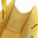 GUCCI Tote Bag Canvas Yellow Silver 605614 Auth 156781M-21