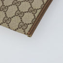 GUCCI GG Supreme Clutch Bag PVC Leather Beige 39 02 091 Auth 156785-15