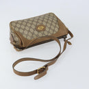 GUCCI GG Supreme Shoulder Bag PVC Leather Beige Gold Auth 156786-7