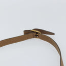 GUCCI GG Supreme Shoulder Bag PVC Leather Beige Gold Auth 156786-8