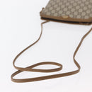 GUCCI GG Plus Supreme Shoulder Bag PVC Leather Beige Gold Auth 156788-7