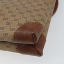 GUCCI Micro GG Supreme Shoulder Bag PVC Beige Gold 007 92 5548 Auth 156790-15