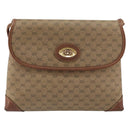 GUCCI Micro GG Supreme Shoulder Bag PVC Beige Gold 007 92 5548 Auth 156790-13