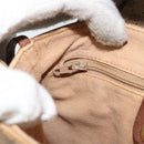 GUCCI Micro GG Supreme Shoulder Bag PVC Beige Gold 007 92 5548 Auth 156790-22