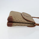 GUCCI Micro GG Supreme Shoulder Bag PVC Beige Gold 007 92 5548 Auth 156790-3