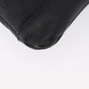 GUCCI GG Canvas Shoulder Bag Black Silver 374414 Auth 156793-13