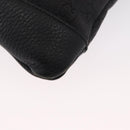 GUCCI GG Canvas Shoulder Bag Black Silver 374414 Auth 156793-14