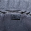 GUCCI GG Canvas Shoulder Bag Black Silver 374414 Auth 156793-16