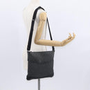 GUCCI GG Canvas Shoulder Bag Black Silver 374414 Auth 156793-23