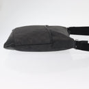 GUCCI GG Canvas Shoulder Bag Black Silver 374414 Auth 156793-4