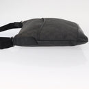 GUCCI GG Canvas Shoulder Bag Black Silver 374414 Auth 156793-5