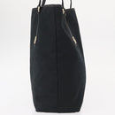 GUCCI GG Canvas Tote Bag Black Gold 153009 Auth 156794-4