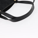 GUCCI GG Canvas Tote Bag Black Gold 153009 Auth 156794-7