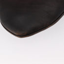 GUCCI Shoulder Bag Leather Brown 105374 Auth 156795-12