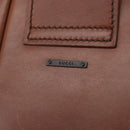GUCCI Shoulder Bag Leather Brown 105374 Auth 156795-14