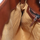 GUCCI Shoulder Bag Leather Brown 105374 Auth 156795-18