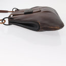 GUCCI Shoulder Bag Leather Brown 105374 Auth 156795-5