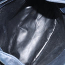 Christian Dior Shoulder Bag Leather Navy Gold Auth 156800-16