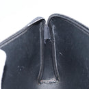 Christian Dior Trotter Canvas Clutch Bag Black Auth 156801-17