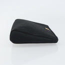 Christian Dior Trotter Canvas Clutch Bag Black Auth 156801-4