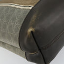 Salvatore Ferragamo Gancini Tote Bag Leather Brown Silver Auth 156802-16