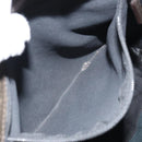 Salvatore Ferragamo Gancini Tote Bag Leather Brown Silver Auth 156802-21