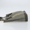 Salvatore Ferragamo Gancini Tote Bag Leather Brown Silver Auth 156802-4