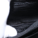 PRADA Hand Bag Enamel Black Auth 156803-11